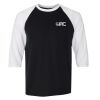 Triblend Raglan Three-Quarter Sleeve T-Shirt Thumbnail