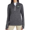 Women's Brushed Terry Heathered Quarter-Zip Pullover Thumbnail